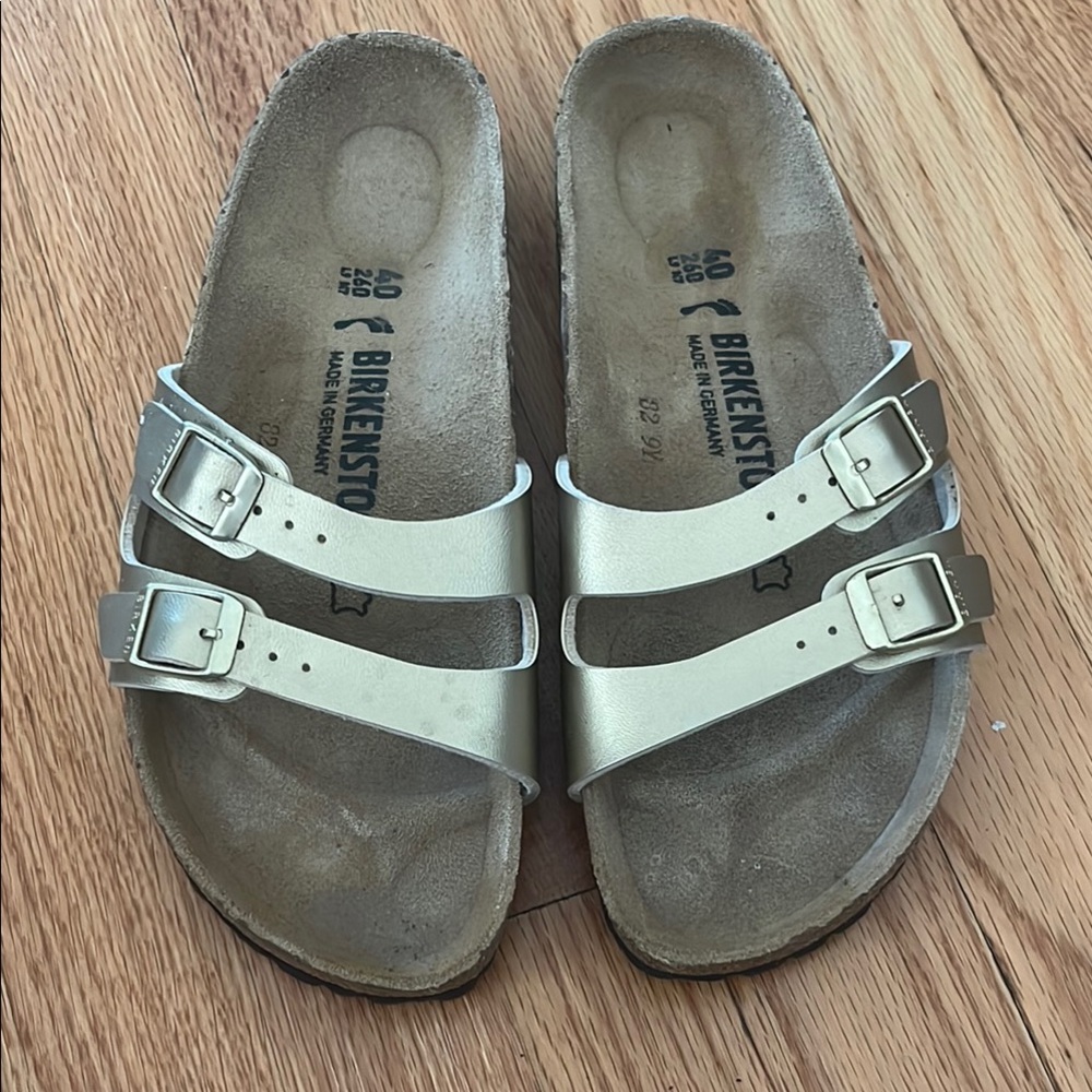 Birkenstock Gold Ibiza Sandals